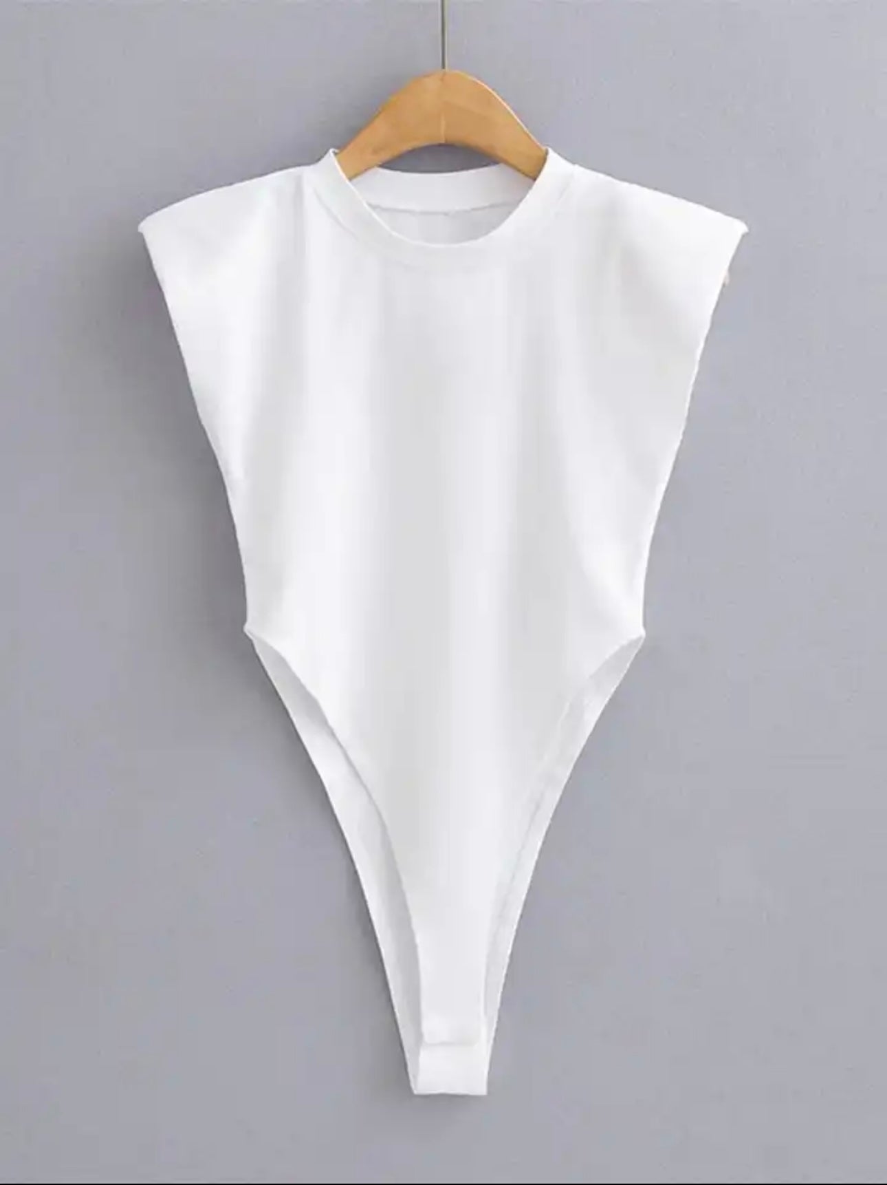 Sexy tops  Summer one-pieces bodycon bodysuit padded shoulder